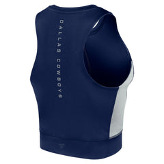 Dallas Cowboys Fanatics Women's Studio Fitted Gym Tank Top