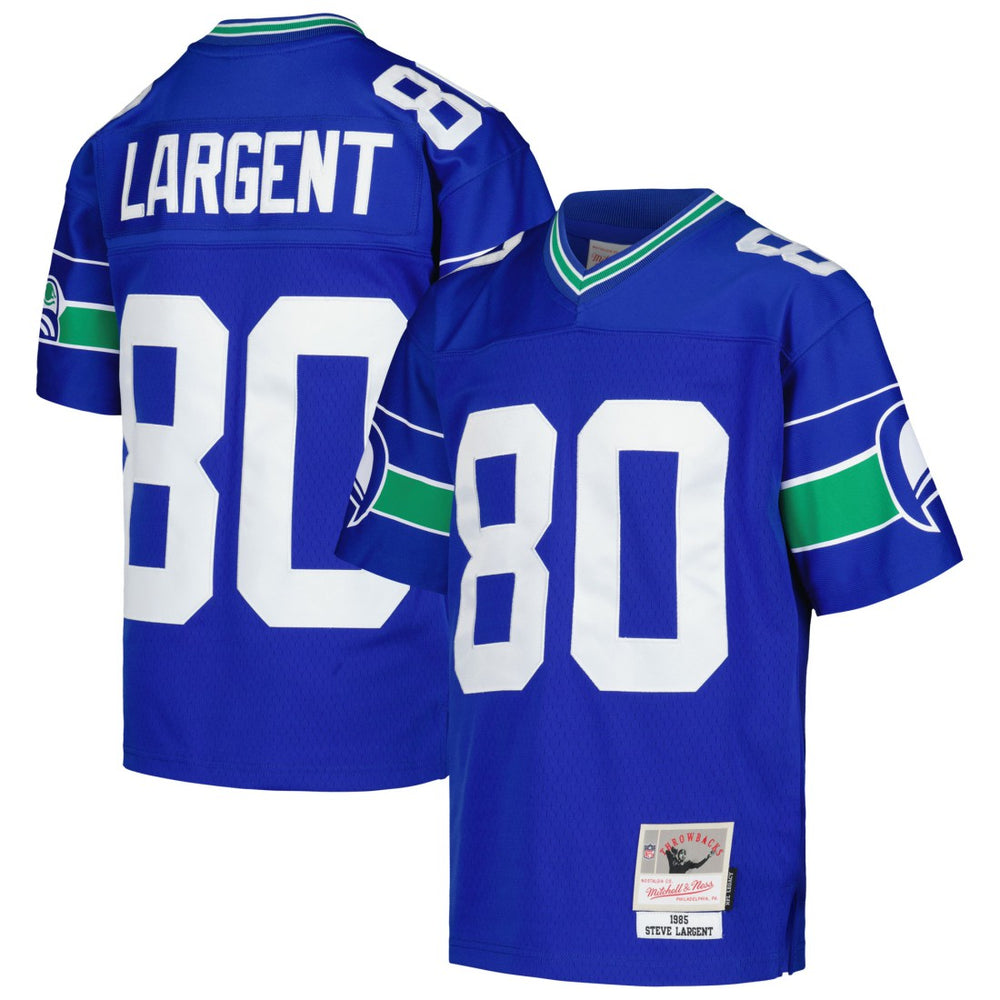 Seattle Seahawks Mitchell & Ness Steve Largent Youth 1985 Retired Player Legacy Jersey