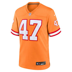John Lynch Tampa Bay Buccaneers Youth Retired Player Game Jersey - Orange