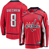 Alexander Ovechkin Washington Capitals Fanatics Captain Patch Home Breakaway Jersey Discount
