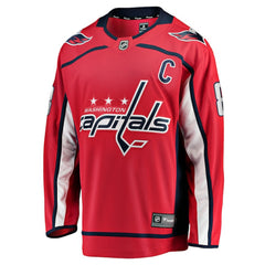 Alexander Ovechkin Washington Capitals Fanatics Captain Patch Home Breakaway Jersey Discount