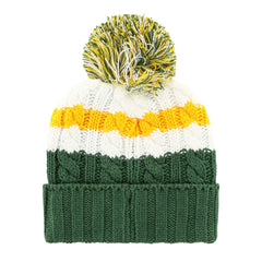 Athletics '47 Women's Ashfield Cuffed Knit Hat with Pom | MLB Discount