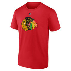 Connor Bedard Chicago Blackhawks Fanatics Authentic Stack Name & Number T-Shirt Sale