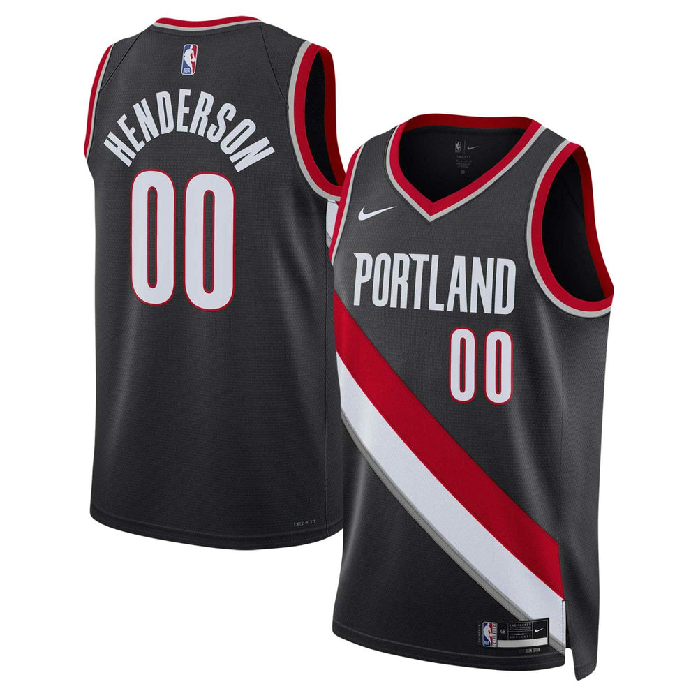Scoot Henderson Portland Trail Blazers Unisex 2023 NBA Draft Swingman Jersey On Sale