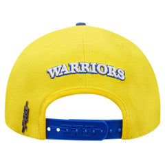 Golden State Warriors Pro Standard Pinch Chevron Adjustable Hat sale For Sale