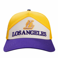 Los Angeles Lakers Pro Standard Pinch Chevron Adjustable Hat On Sale