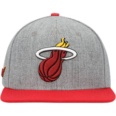 Miami Heat Pro Standard Classic Logo Two-Tone Snapback Hat For Sale