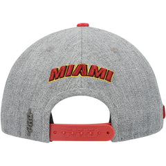 Miami Heat Pro Standard Classic Logo Two-Tone Snapback Hat For Sale