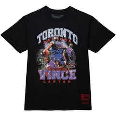 Vince Carter Toronto Raptors Hardwood Classics Bling Concert Player T-Shirt New