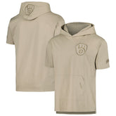 Milwaukee Brewers Pro Standard Neutral Hoodie T-Shirt | MLB Online