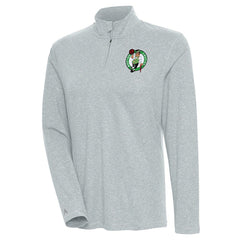 Boston Celtics Antigua Women's Confront Quarter-Zip Pullover Top Discount