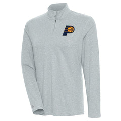 Indiana Pacers Antigua Women's Confront Quarter-Zip Pullover Top New