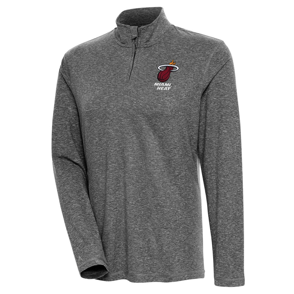 Miami Heat Antigua Women's Confront Quarter-Zip Pullover Top Outlet