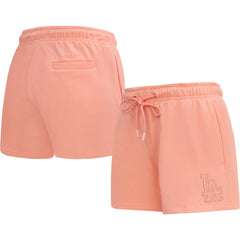 Los Angeles Dodgers Pro Standard Women's Neutral Fleece Shorts | MLB Shop