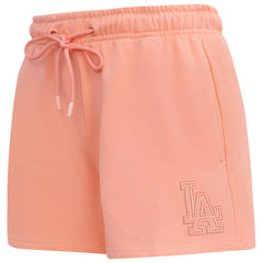 Los Angeles Dodgers Pro Standard Women's Neutral Fleece Shorts | MLB Shop
