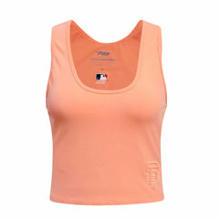 San Francisco Giants Pro Standard Women's Neutral Fitted Racerback Tank Top | MLB US