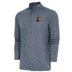 Indiana Pacers Antigua Hunk Quarter-Zip Pullover Top For Sale