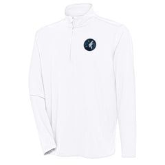 Minnesota Timberwolves Antigua Hunk Quarter-Zip Pullover Top Discount