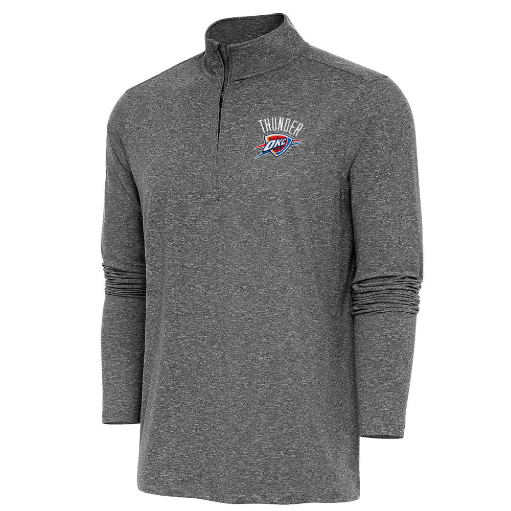 Oklahoma City Thunder Antigua Hunk Quarter-Zip Pullover Top Discount