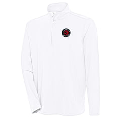 Toronto Raptors Antigua Hunk Quarter-Zip Pullover Top Online