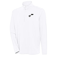 Utah Jazz Antigua Hunk Quarter-Zip Pullover Top Discount
