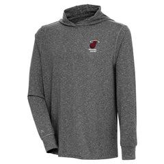 Miami Heat Antigua Saga Long Sleeve Hoodie T-Shirt Outlet