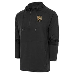 Vegas Golden Knights Antigua Spikes Raglan Quarter-Zip Hoodie Outlet
