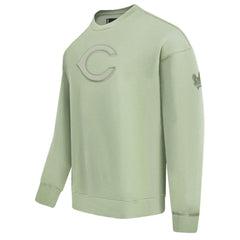 Cincinnati Reds Pro Standard Neutral Drop Shoulder Pullover Sweatshirt | MLB Sale