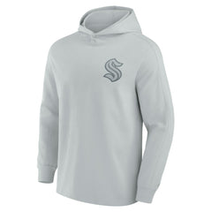 Seattle Kraken Fanatics Elements Lightweight Tri-Blend Fleece Hoodie On Sale