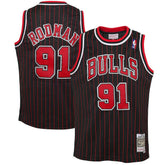 Dennis Rodman Chicago Bulls Youth 1995/96 Hardwood Classics Swingman Jersey sale New