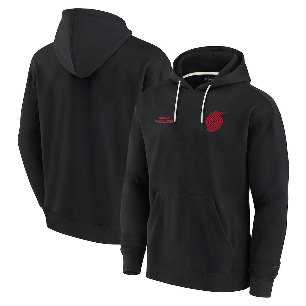 Portland Trail Blazers Unisex Elements Super Soft Fleece Pullover Hoodie sale Online