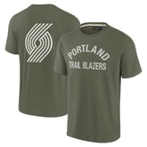 Portland Trail Blazers Unisex Elements Super Soft Short Sleeve T-Shirt New