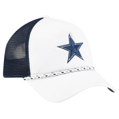 Dallas Cowboys New Era Court Sport Foam Front A-Frame 9FORTY Adjustable Trucker Hat