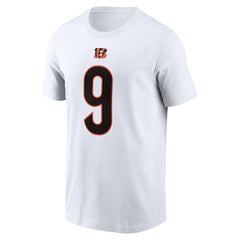 Cincinnati Bengals Nike Joe Burrow Player Name & Number T-Shirt