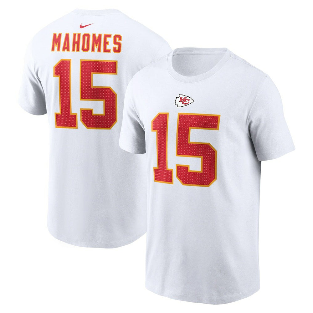 Kansas City Chiefs Nike Patrick Mahomes Player Name & Number T-Shirt