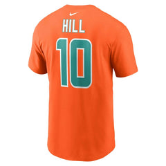 Miami Dolphins Nike Tyreek Hill Player Name & Number T-Shirt
