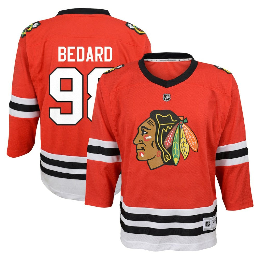 Connor Bedard Chicago Blackhawks Youth Home Replica Player Jersey On Sale