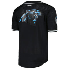 Carolina Panthers Bryce Young Pro Standard Mesh Baseball Button-Up T-Shirt