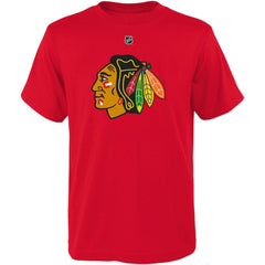 Connor Bedard Chicago Blackhawks Preschool Authentic Stack Name & Number T-Shirt Sale