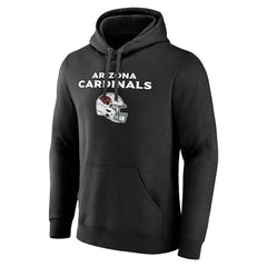 Arizona Cardinals Personalized Name & Number Team Wordmark Pullover Hoodie