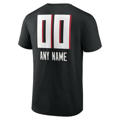 Atlanta Falcons Personalized Name & Number Team Wordmark T-Shirt