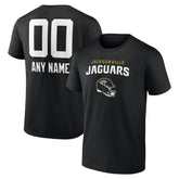 Jacksonville Jaguars Personalized Name & Number Team Wordmark T-Shirt