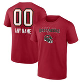 Tampa Bay Buccaneers Personalized Name & Number Team Wordmark T-Shirt