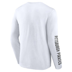 Pittsburgh Pirates Fanatics Press Box Long Sleeve T-Shirt | MLB Online