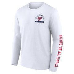 Washington Nationals Fanatics Press Box Long Sleeve T-Shirt | MLB For sale