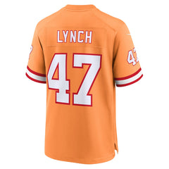 Tampa Bay Buccaneers Nike John Lynch Throwback Game Jersey
