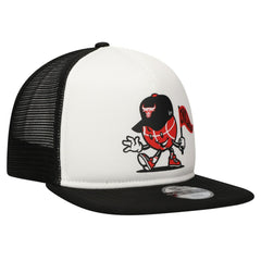 Chicago Bulls Youth Court Sport Mascot 9FIFTY Snapback Hat On Sale