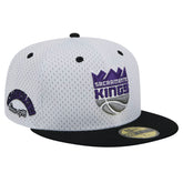 Sacramento Kings Throwback 2Tone 59FIFTY Fitted Hat On Sale
