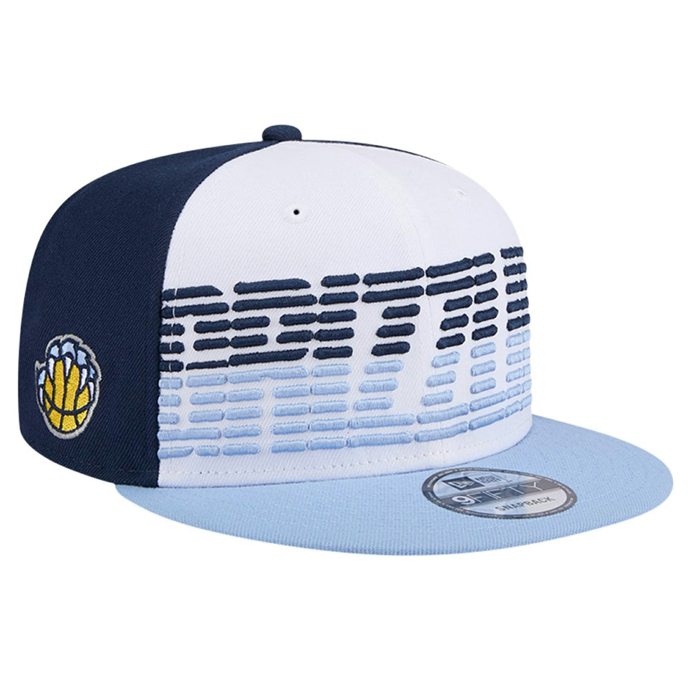 Memphis Grizzlies Throwback Gradient Tech Font 9FIFTY Snapback Hat On Sale