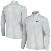 San Francisco 49ers Tommy Bahama Delray Frond IslandZone Half-Zip Sweatshirt